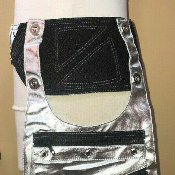 Lip Service Rare Technocracy Unisex Cyber Punk Industrial Utility Belt L-XL main image 4
